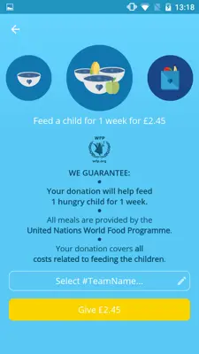 ShareTheMeal android App screenshot 3